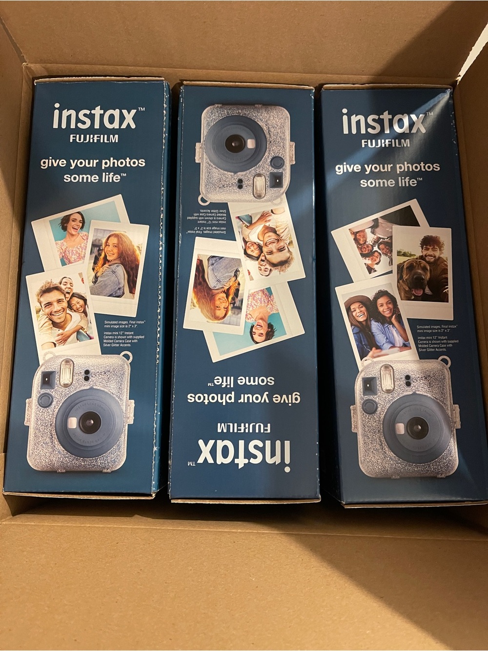 3 Fujifilm Instax Mini 12 Bundle | Instant Film Camera - Stormy Weather